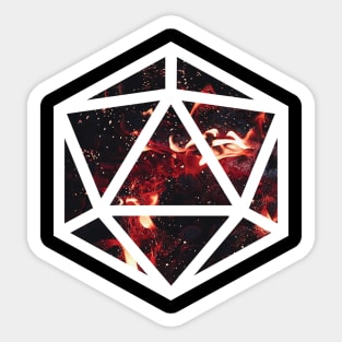 D20 Decal Badge - Sorcerer's Talent Sticker